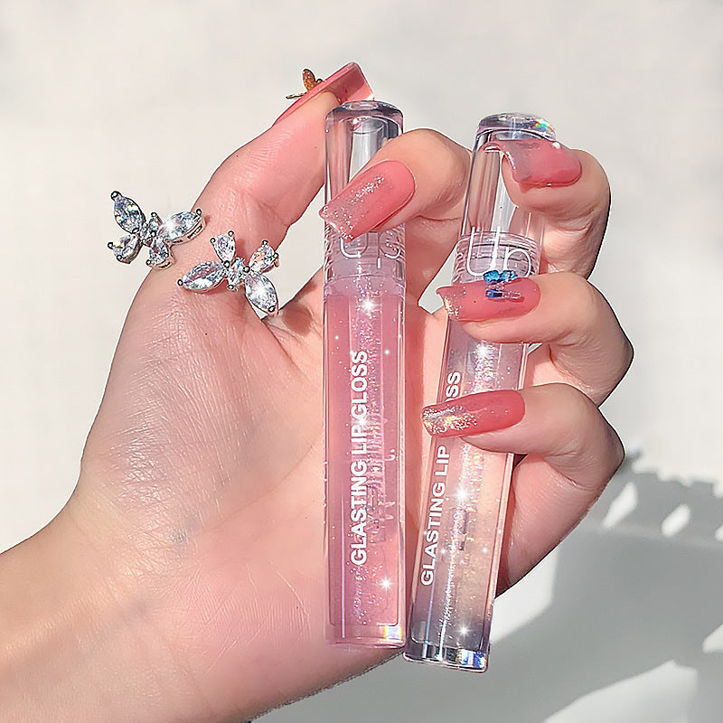 Glossy Lip Gloss Jelly Lip Glaze Water Light Lip Dye
