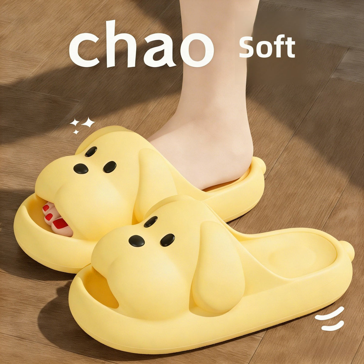 Cute Puppy EVA Slippers