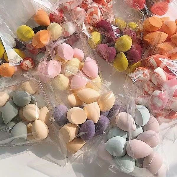 20pcs Oblique-Cut Makeup Sponge Puff