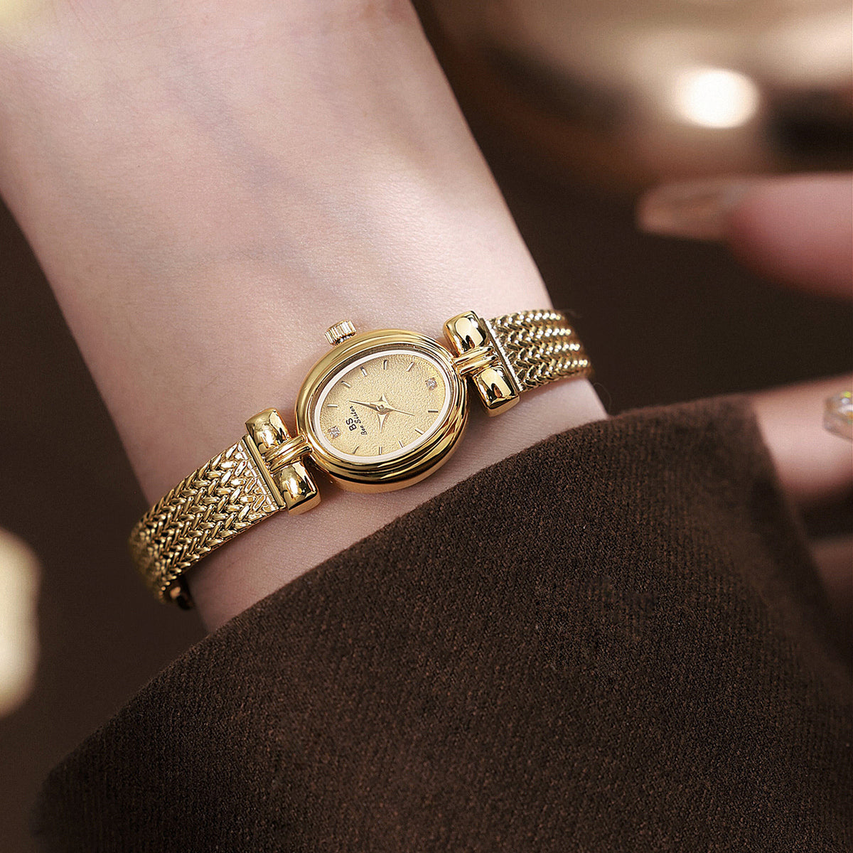 Medieval Accessible Luxury Jewelry Wheat Ear Watch