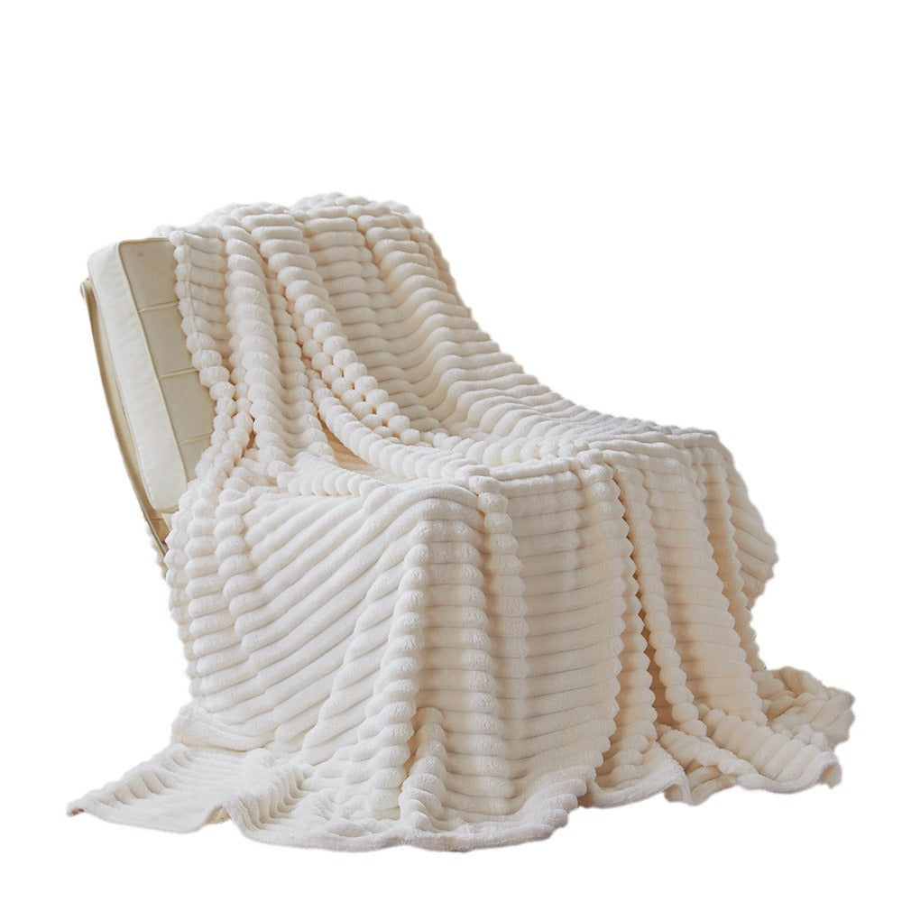 Coral Fleece Throw Blanket