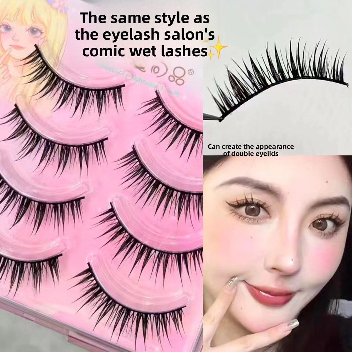 Natural Volume Faux Eyelashes