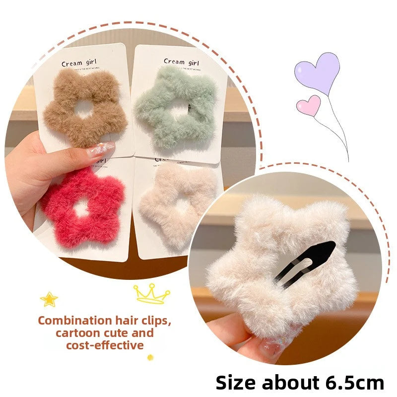 3pcs Soft and adorable hair accessories