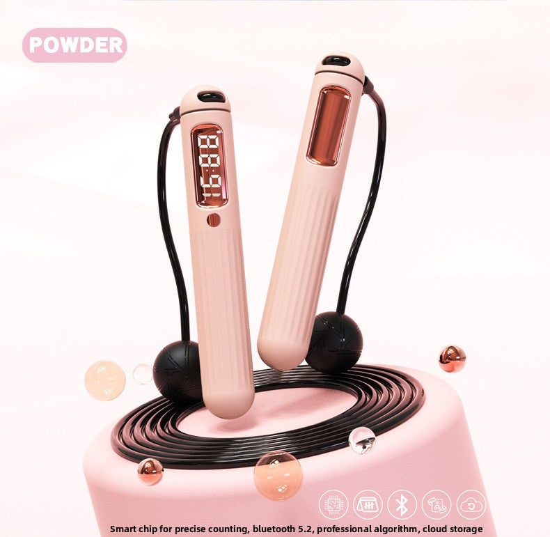 Intelligent Bluetooth Counting Charging Weighted Fitness Jump Rope