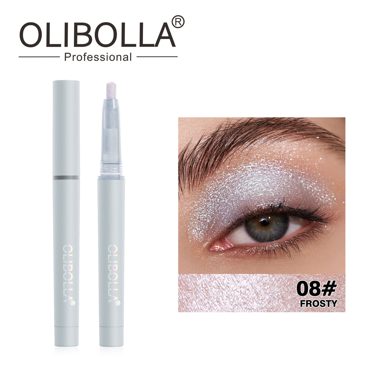 Twelve-Color High-Gloss Eye Shadow Pen