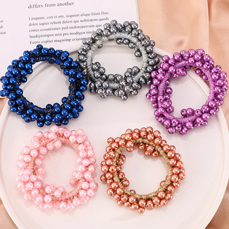 3pcs Pearl Hair Tie