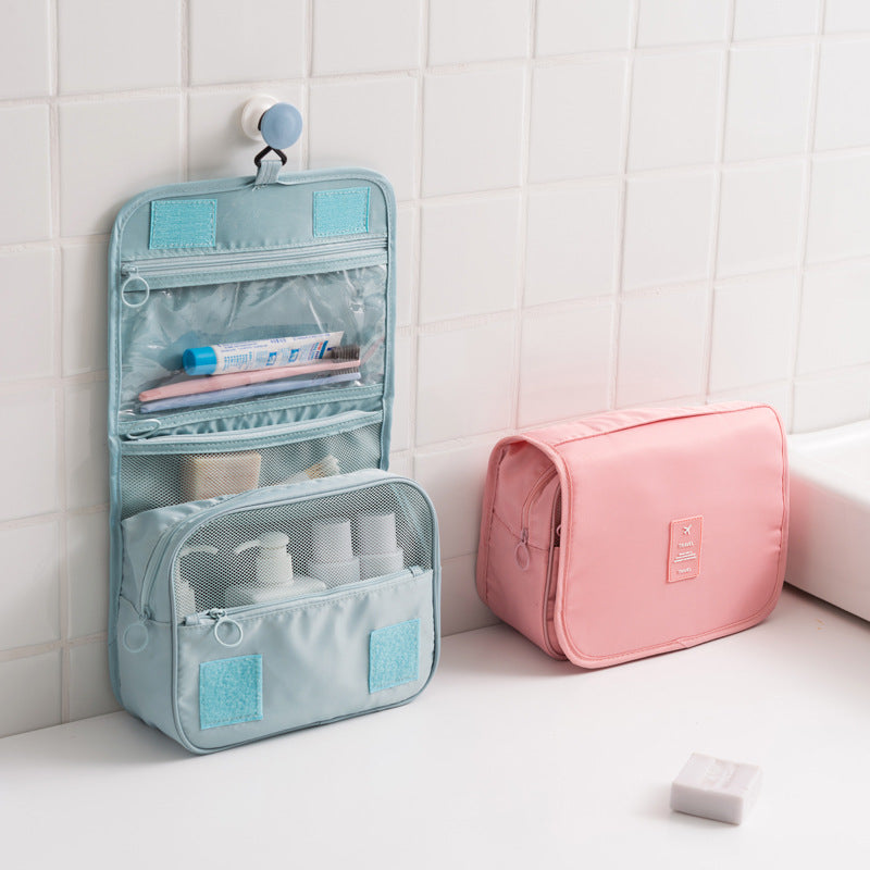 Portable Travel Portable Men's and Women's Hook Toiletry Cosmetic Bag