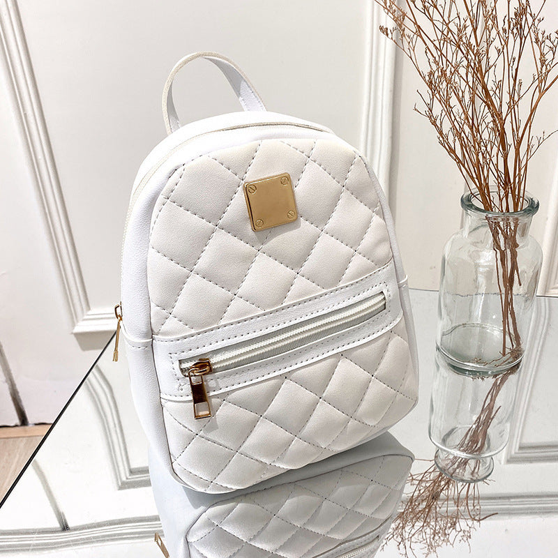 Embroidered Korean Style Small Backpack
