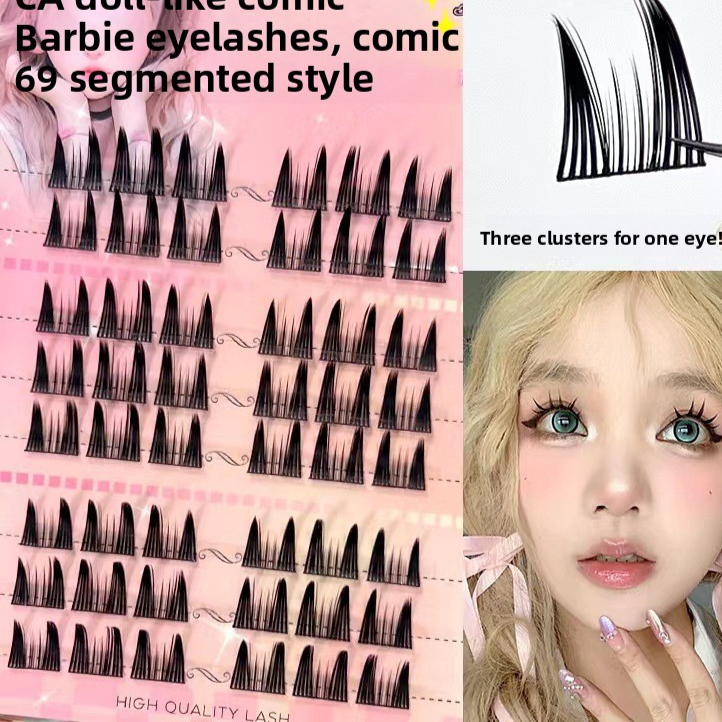 Natural Volume Faux Eyelashes