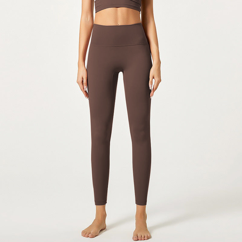 Women's high-waisted slimming yoga pants