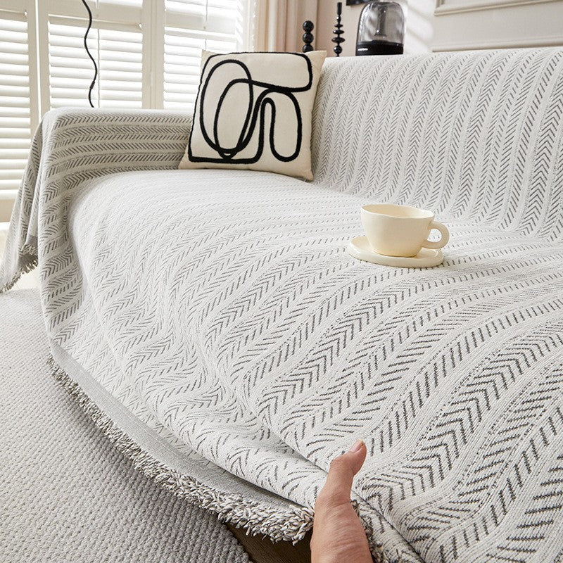 Chenille Sofa Cover Towel