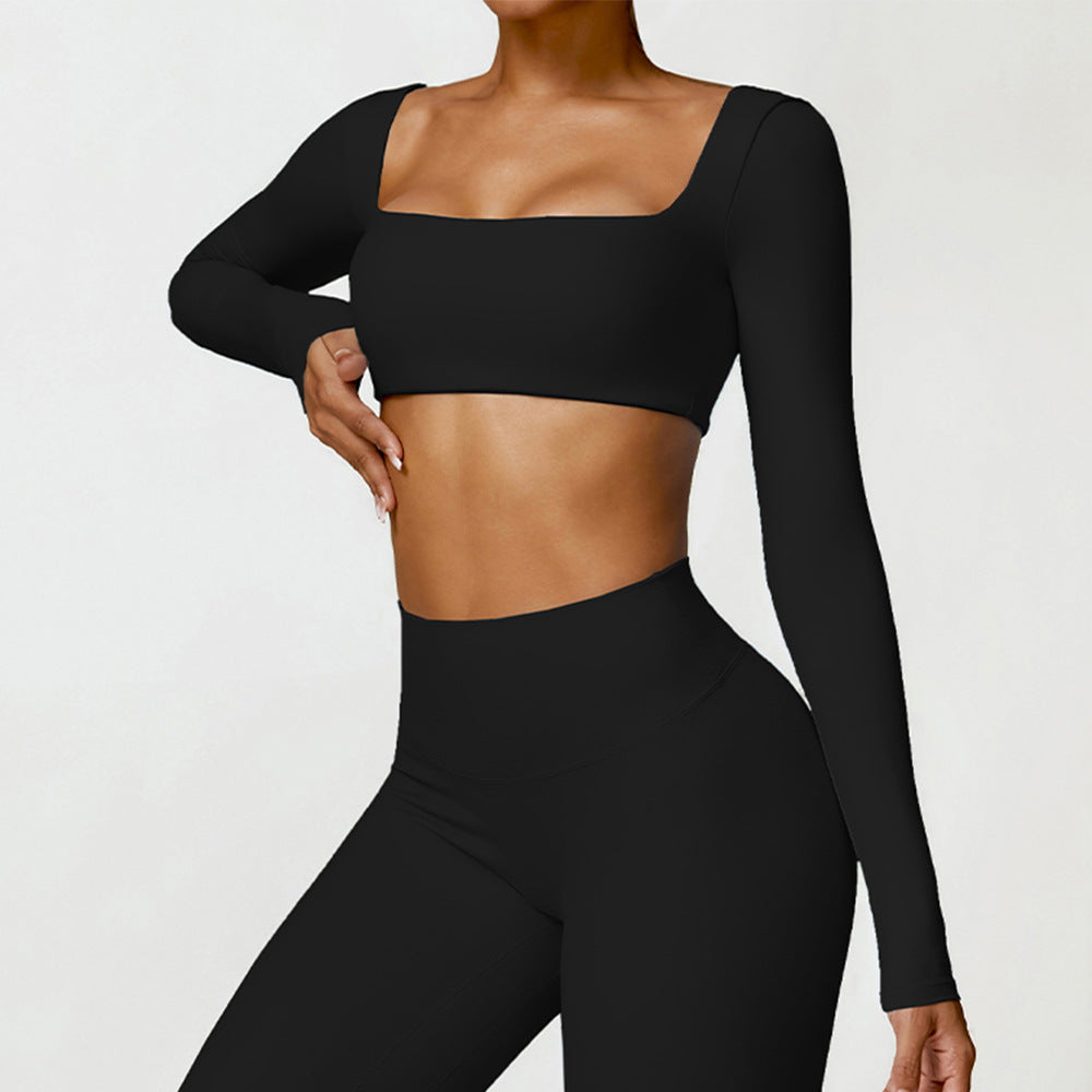 Tight Long Sleeve Yoga Clothes