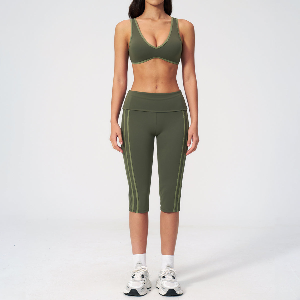 Tight-fitting yoga dress woman