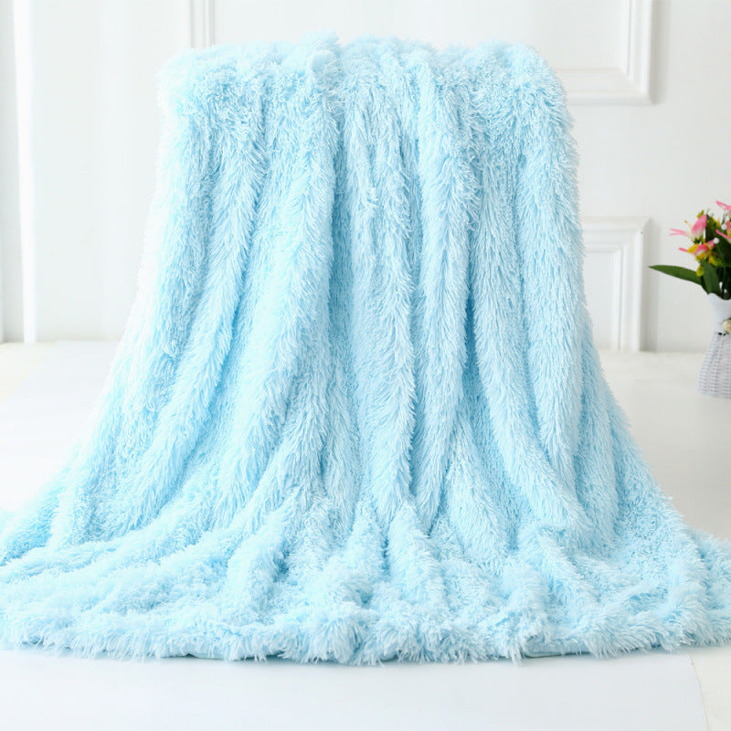 Double-Sided Plush Fleece Blanket