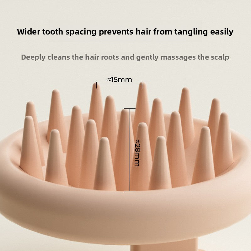 Silicone Shampoo Massage Brush