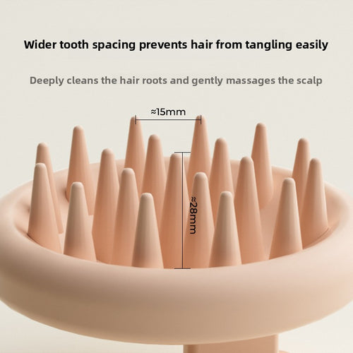 Silicone Shampoo Massage Brush