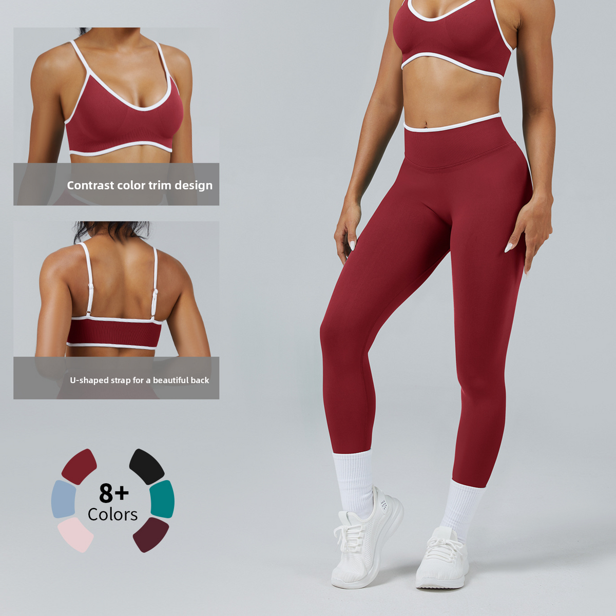 Adjustable Suspender Sports Bra