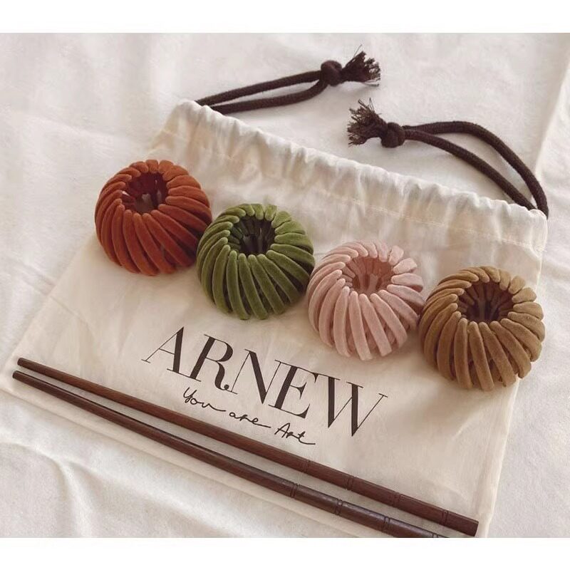 3pcs Retractable Hair Bun Maker Clip