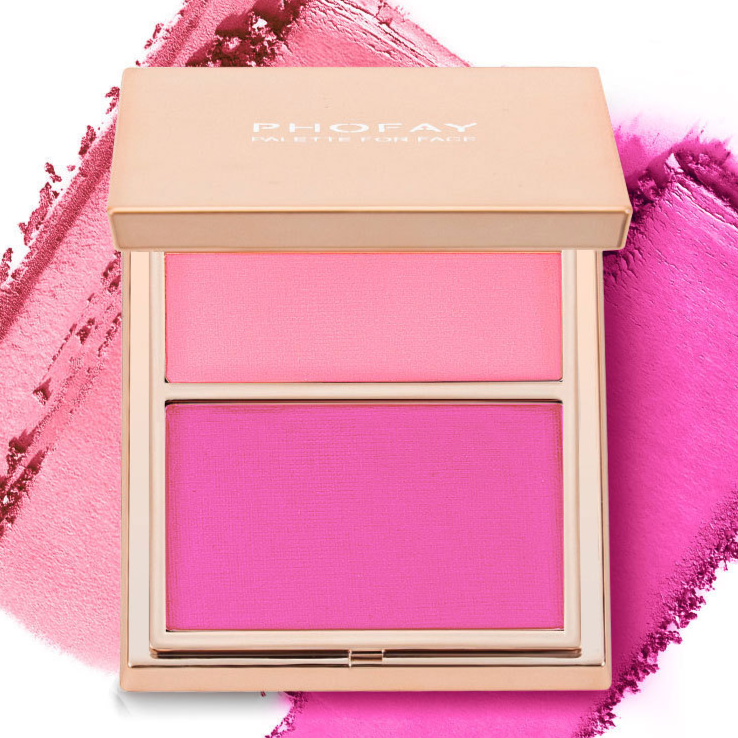 Natural Matte Contouring Blush Dual Color