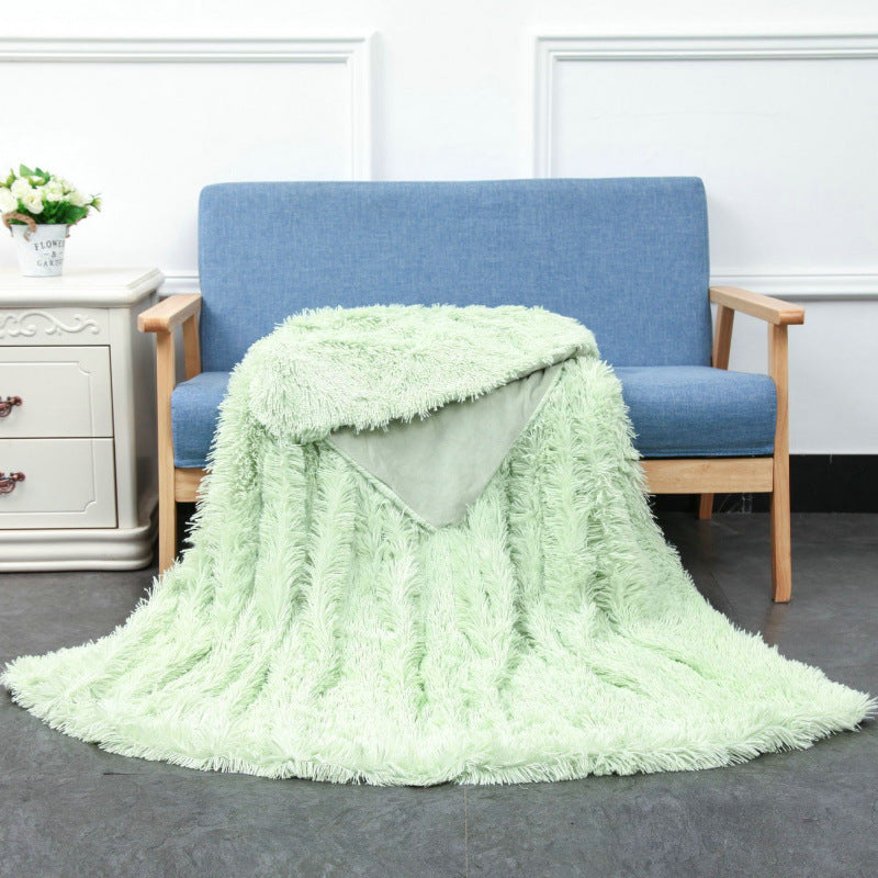 Double-Sided Plush Fleece Blanket