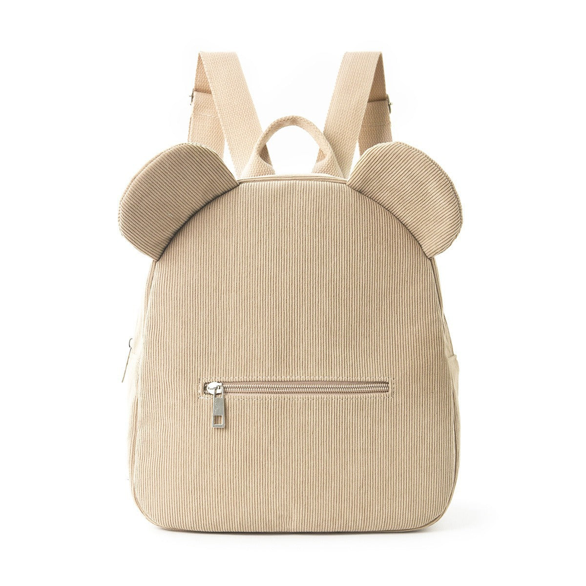 Cartoon Bear Ears Plush Backpack
