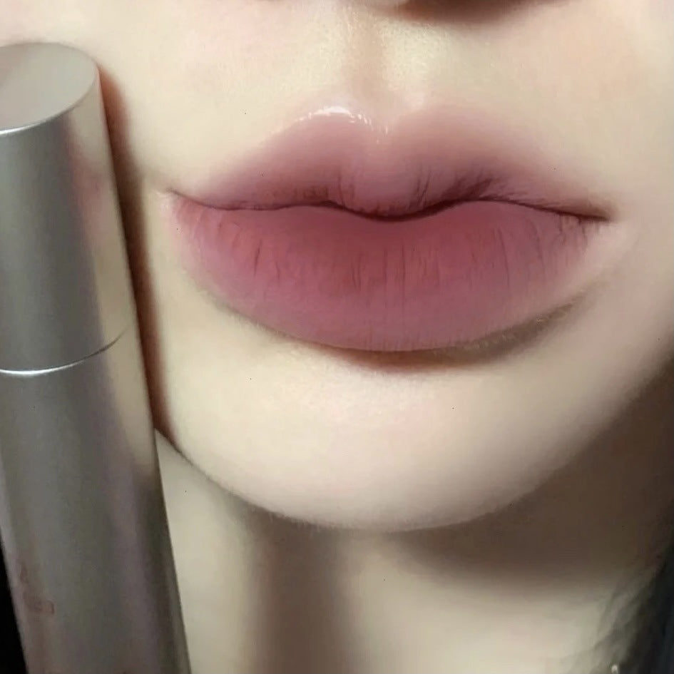 Small silver tube lip gloss