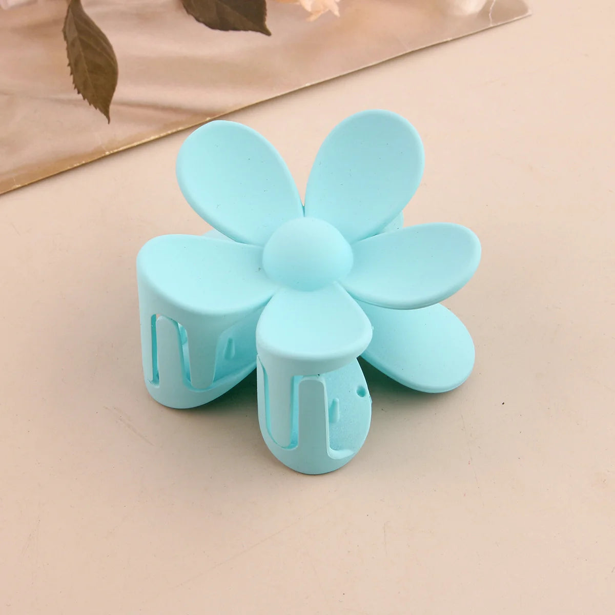 3pcs Fashion Flower Hair Clip ABS Grip Claw Clip for Women