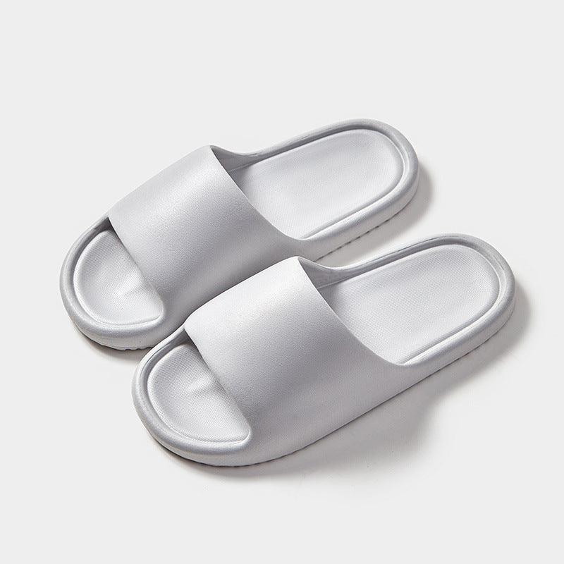 Thick-bottomed travel home portable bathroom slippers