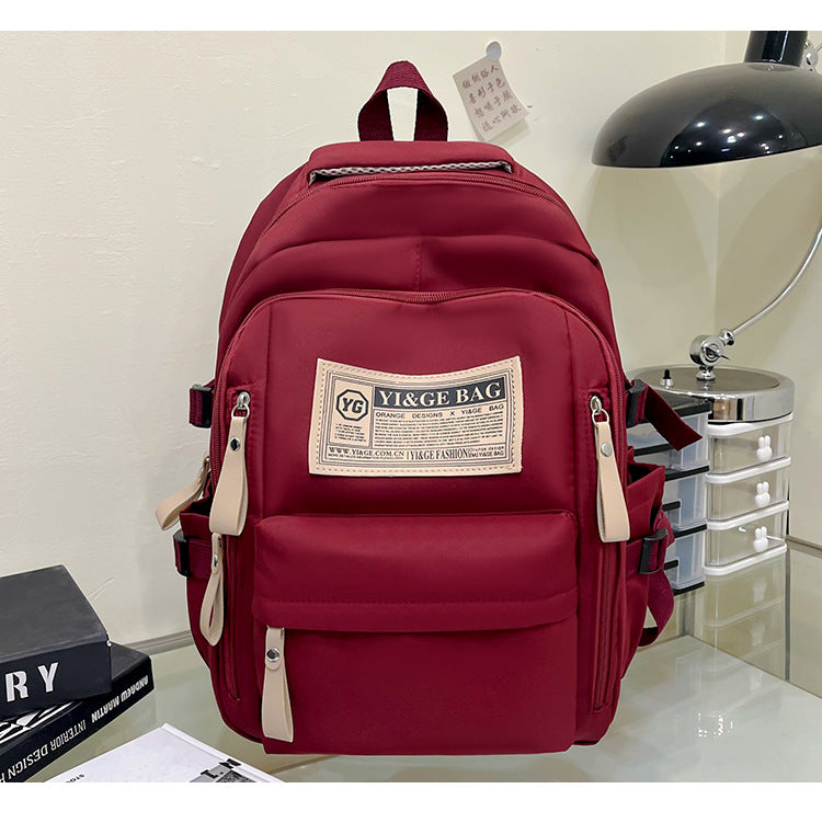 Oxford Cloth School Backpack