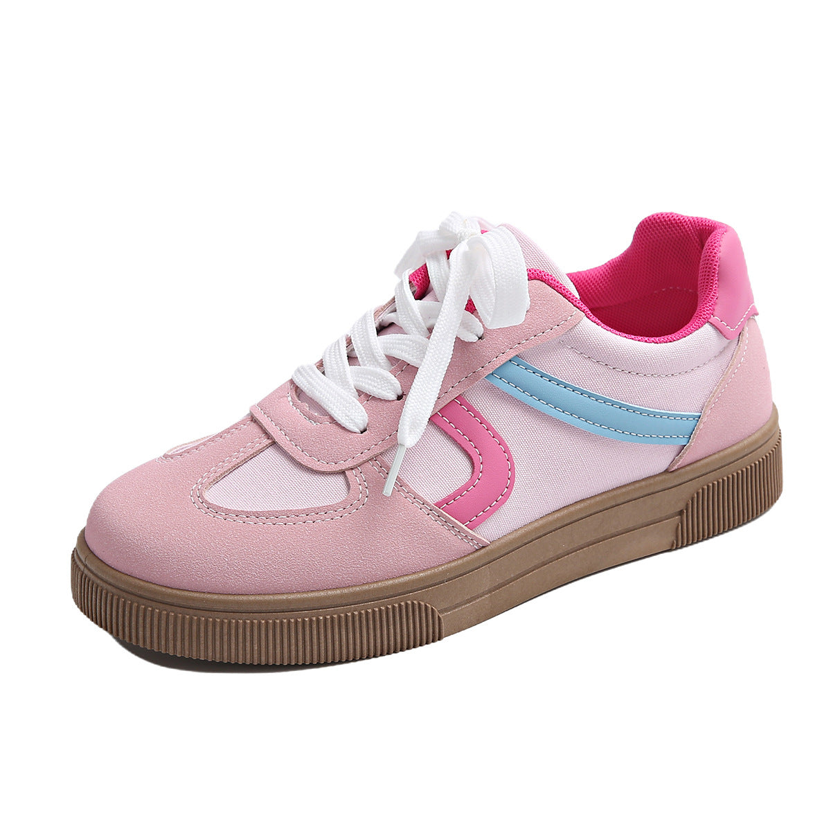 Womens Flat Sole Breathable Sneakers