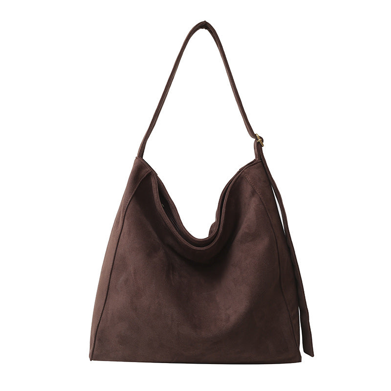 Suede Tote Bag