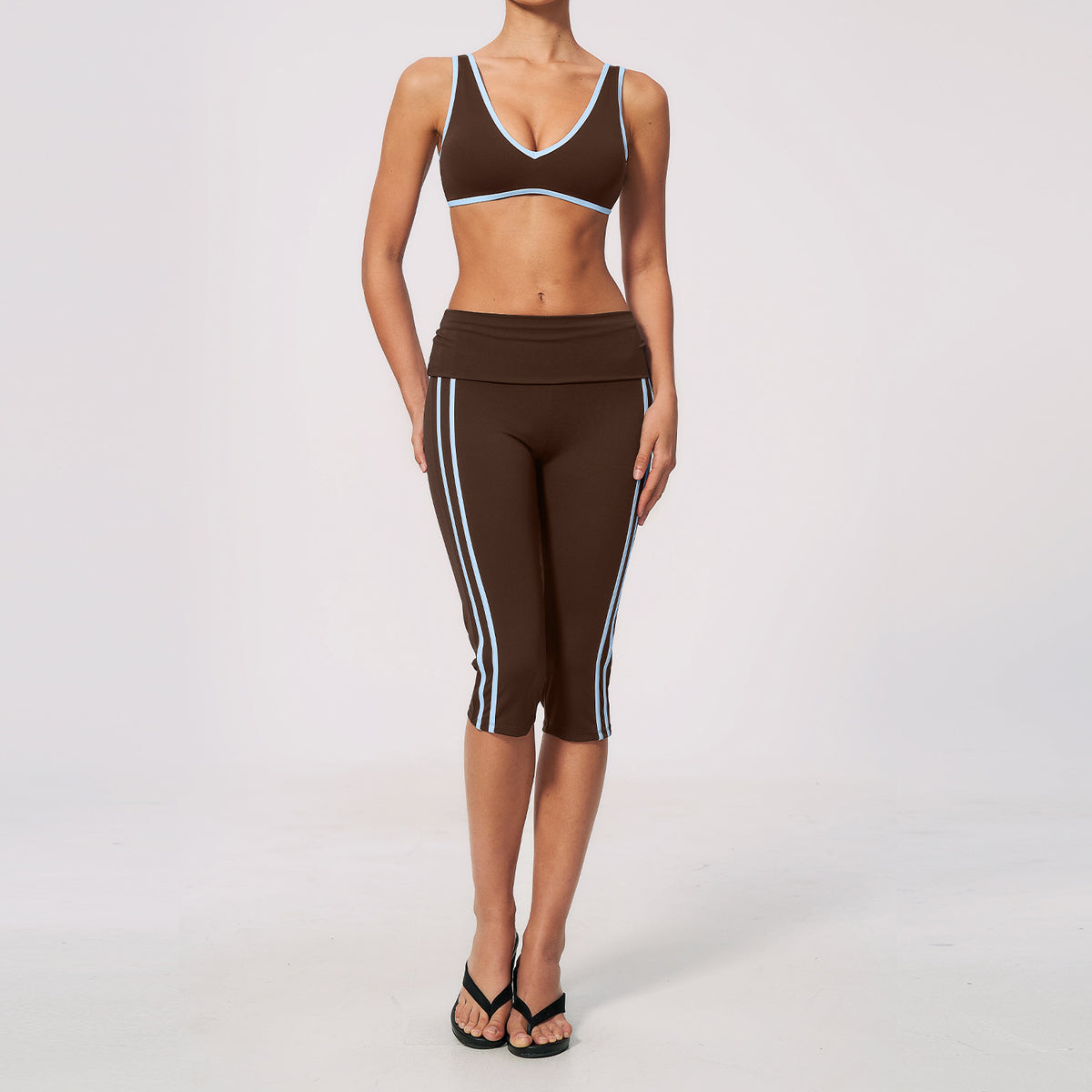 Tight-fitting yoga dress woman