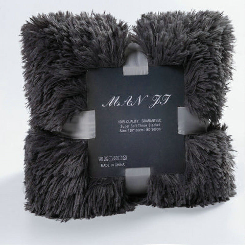 Double-Sided Plush Fleece Blanket