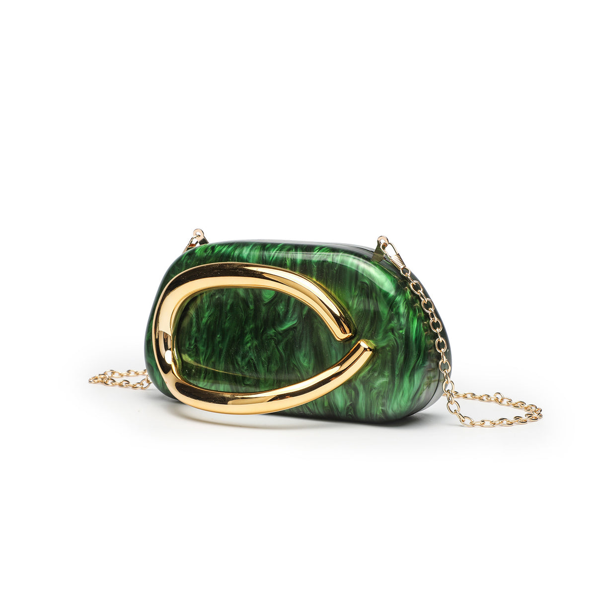 Acrylic Evening Clutch Shoulder Crossbody Bag
