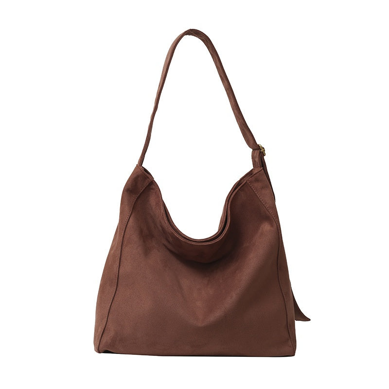 Suede Tote Bag