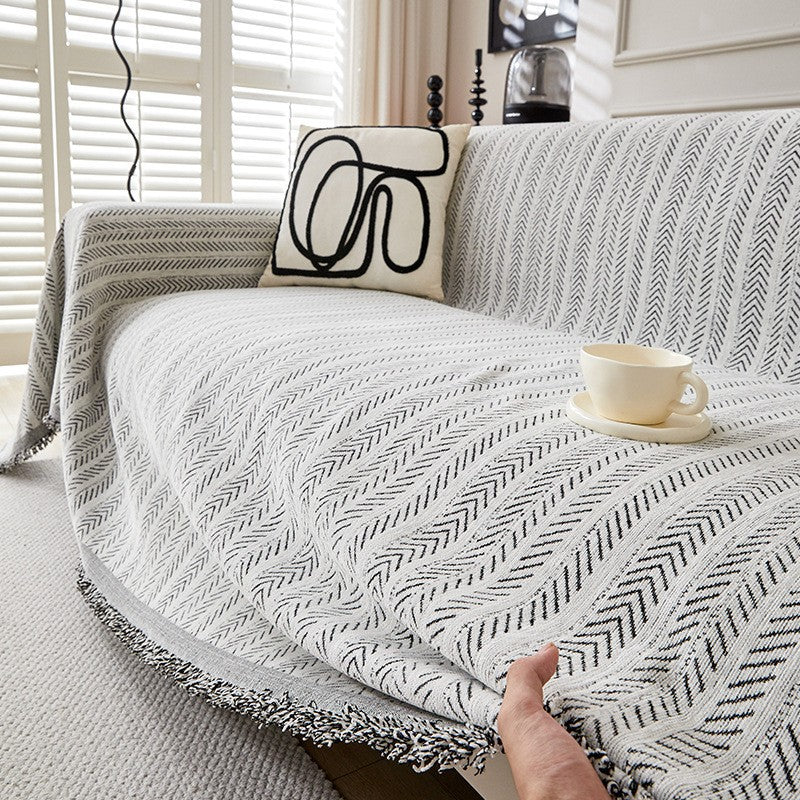 Chenille Sofa Cover Towel
